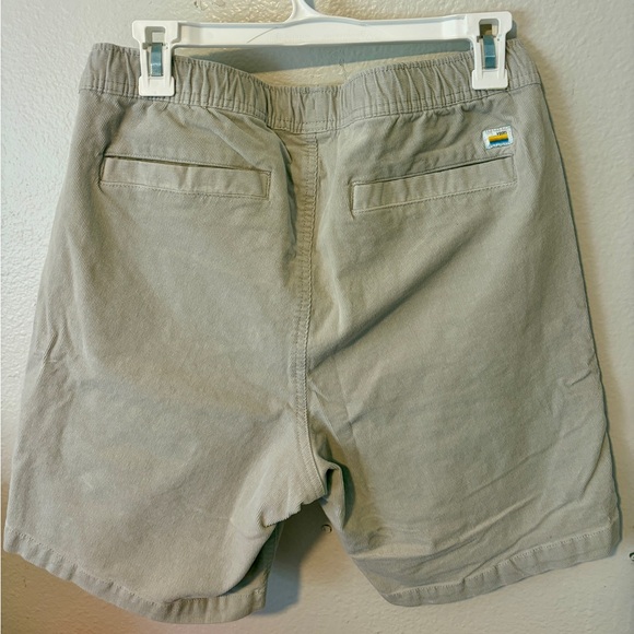 Men's Vuori Optimist Cream Corduroy Shorts sz M $88 - Picture 3 of 6